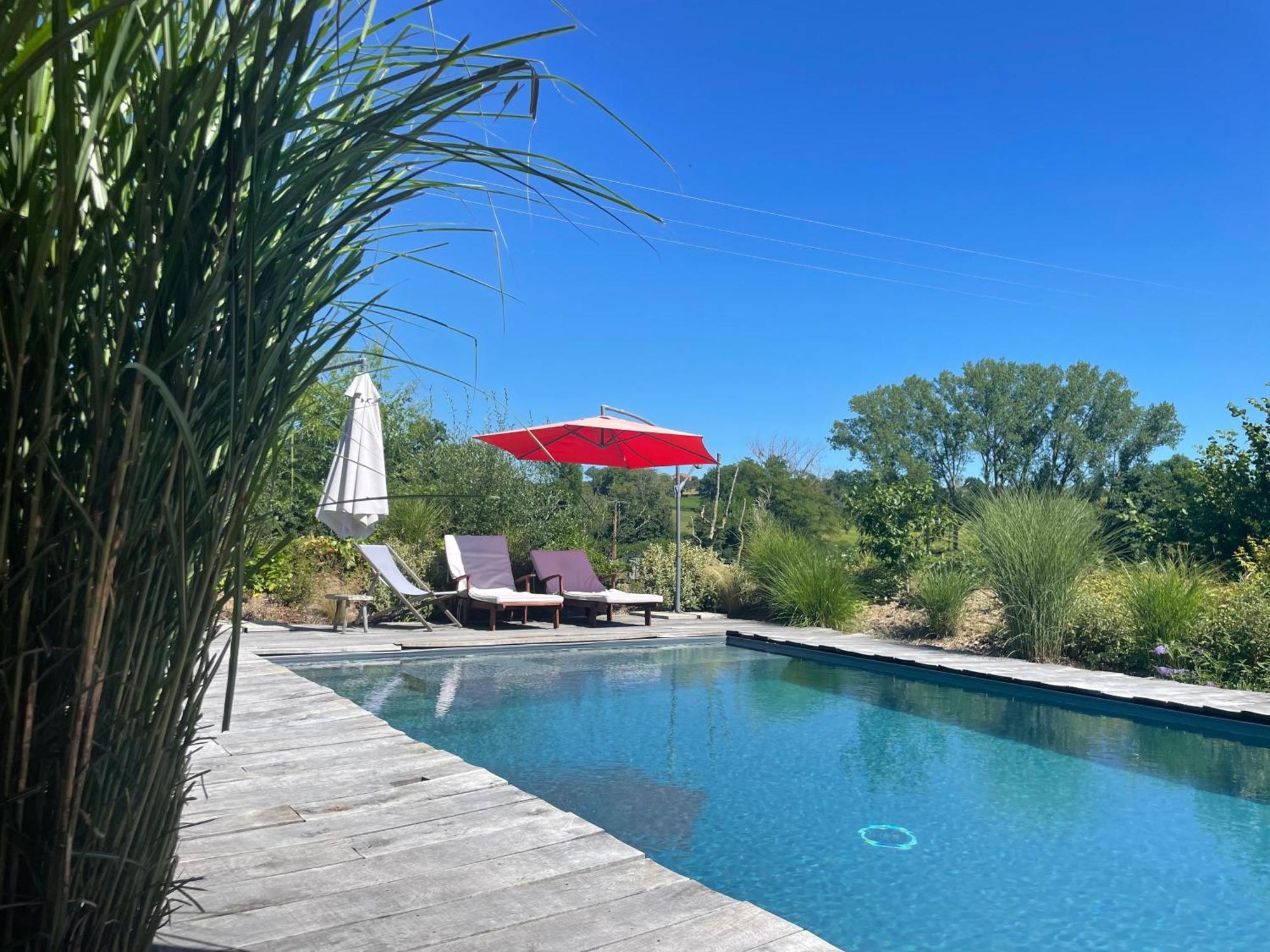 Les Jardins Des Soussilanges Bed & Breakfast Ceron Exterior photo