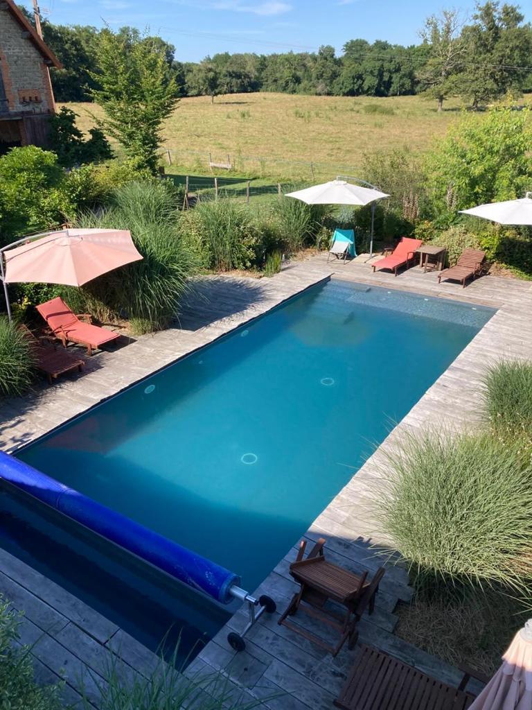 Les Jardins Des Soussilanges Bed & Breakfast Ceron Exterior photo